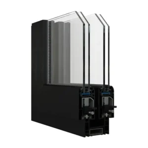 Perfil PVC color New Black