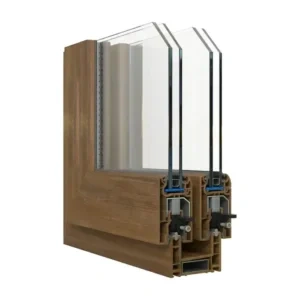 Perfil PVC color Roble